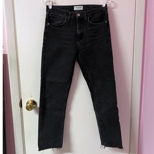 ZARA hi-rise authentic denim jeans